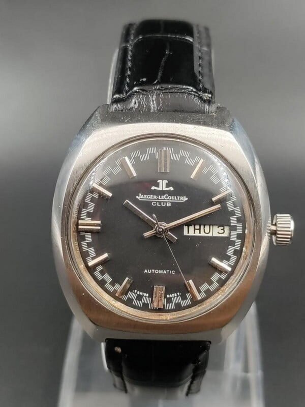 40 MM Brown Ceramic Leather Strap Analog Watch Swiss Quartz Diamond Dial With Date Classic Retro Wrist Watch