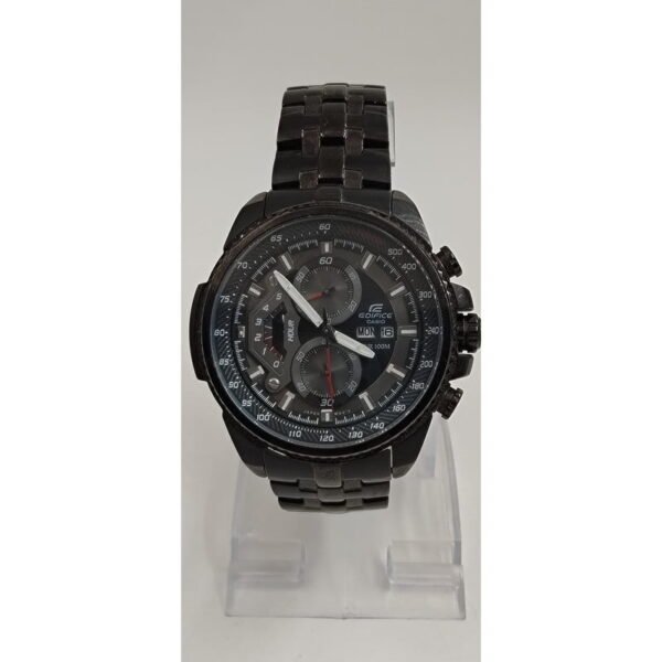 Casio EDIFICE Watch Men , WRIST WATCH Stainless Steel Black