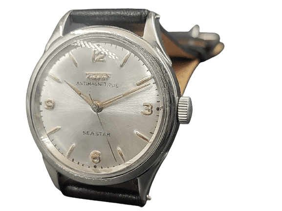 Vintage Tissot Seastar Hand-Winding Men's Watch - Classic Swiss Timepiece