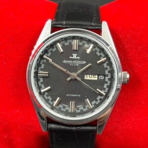 Vintage Jaeger-LeCoultre Club Automatic Men's Watch with Day/Date Display
